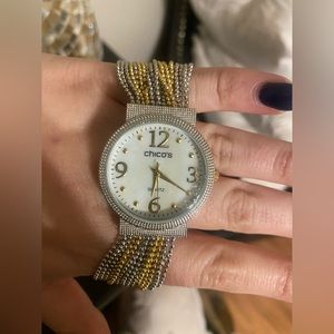 Chico’s Multistrand Chain Watch